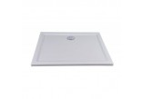 Shower tray rectangular Ravak Gigant 100x80 cm LA white- sanitbuy.pl