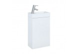 Set washbasin Elita Young Basic 40 cm z szafką białą - sanitbuy.pl