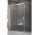 Door shower Ravak Matrix MSDPS-110/80 L with side panel satyna + transparent 