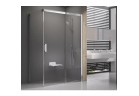 Door shower Ravak Matrix MSDPS-110/80 R with fixed panel white + transparent 