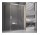 Door shower Ravak Matrix MSDPS-110/80 R with fixed panel bright alu + transparent 