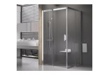 Door shower Ravak Matrix MSDPS-120/90 R with fixed panel satyna + transparent - sanitbuy.pl