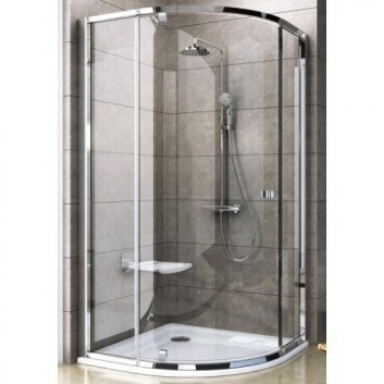 Shower cabin Ravak Matrix MSRV4-90/90 corner czteroelementowa satyna + transparent - sanitbuy.pl