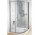 Shower cabin Ravak Pivot PSKK3-80 semicircular polerowane aluminium + transparent 