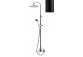 Shower set Bruma Nautic, overhead shower 23 cm satyna- sanitbuy.pl