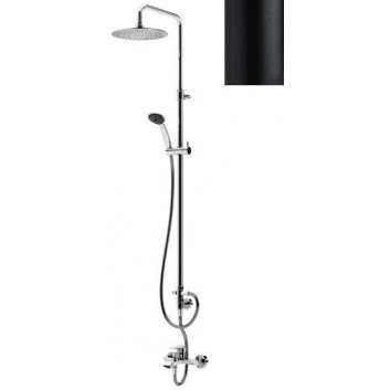 Shower set Bruma Nautic, overhead shower 23 cm satyna- sanitbuy.pl