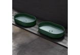 Washbasin Cielo Shui Comfort countertop, oval, 60x38 cm, Brina- sanitbuy.pl
