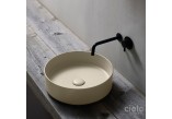 Washbasin Cielo Shui Comfort countertop, oval, 60x38 cm, Muschio- sanitbuy.pl