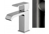 Washbasin faucet standing Bruma Linea satyna- sanitbuy.pl