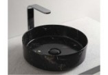 Washbasin Cielo Shui Comfort countertop, round, 40x40 cm, white- sanitbuy.pl