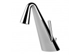 Washbasin faucet 1-hole Gessi Cono with pop-up waste - Black XL