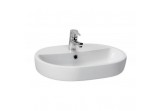 Washbasin 60 cm countertop Cersanit Caspia Oval white 