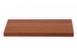 Shelf with railing Terma Simple 50 cm - oak- sanitbuy.pl