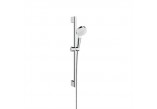 Shower set Hansgrohe Crometta 1jet Unica 0,65m, white/chrome- sanitbuy.pl