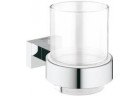 Glass Grohe Essentials Cube with handle