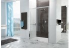 Door sliding Sanplast D2L(P)/FREEZONE 120x190 cm profil pergamon, glass grey