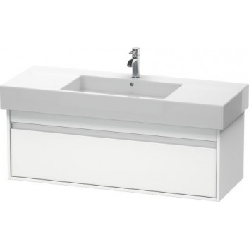 Cabinet vanity Duravit Ketho 455x1200mm white shine- sanitbuy.pl