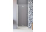 Door shower Radaway Fuenta New DWB left 100 profil chrome, glass transparent- sanitbuy.pl