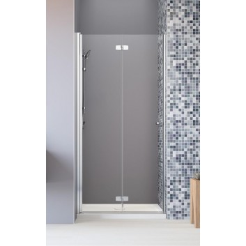 Door shower Radaway Fuenta New DWB left 100 profil chrome, glass transparent- sanitbuy.pl