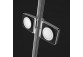 Door shower Radaway Fuenta New DWB left 100 profil chrome, glass transparent- sanitbuy.pl