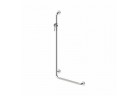 Shower handrail Kolo Lehnen Concept Pro, 60x120 cm, left, stainless steel