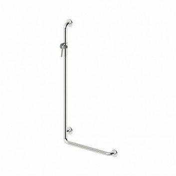 Shower handrail Kolo Lehnen Concept Pro, 60x120 cm, right, stainless steel- sanitbuy.pl