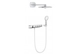 Shower set Grohe Rainshower System SmartControl 360 DUO concealed thermostatic with head shower, chrome - sanitbuy.pl