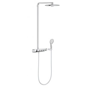 Shower set Grohe Rainshower System SmartControl 360 DUO chrome, wall mounted, with thermostat- sanitbuy.pl