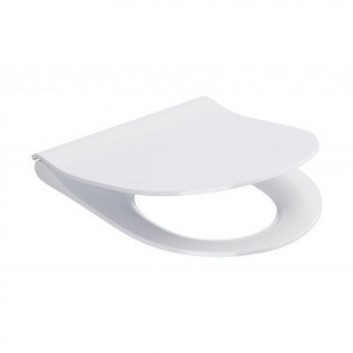 Toilet seat with soft closing Cersanit City white- sanitbuy.pl