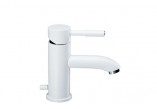 Washbasin faucet Valvex Vegane Nero single lever with waste, black - sanitbuy.pl