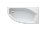 Asymmetric bathtub Ideal Standard Active 160x90 cm right, white
