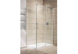 Door shower 140 left Radaway Espera KDJ glass transparent, profil chrome- sanitbuy.pl