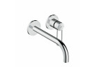 Washbasin faucet Axor Uno single lever concealed with handle Loop spout 22,5 cm, chrome 