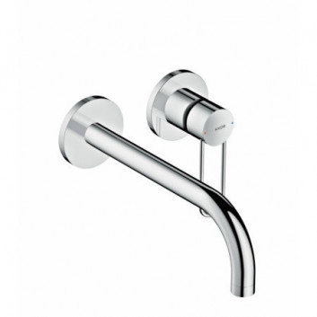 Washbasin faucet Axor Uno single lever concealed with handle Loop spout 22,5 cm, chrome - sanitbuy.pl