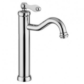 Washbasin faucet tall Giulini Giovanni Hermitage without pop, chrome- sanitbuy.pl