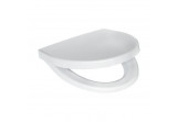 Toilet seat Cersanit Parva with soft closing , white