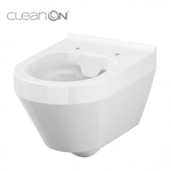 Bowl zawieszana Cersanit Crea Cleanon oval, white- sanitbuy.pl