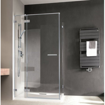 Door shower 100 left Radaway Euphoria KDJ glass transparent - sanitbuy.pl