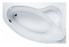 Asymmetric bathtub Sanplast WAP/CO 110x170, white
