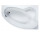 Asymmetric bathtub Sanplast WAP/CO 110x170, white