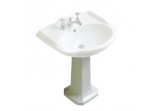 Pedestal for washbasin Globo Paestum 70 cm, white
