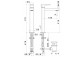 Washbasin faucet tall NewForm Ergo Q, chrome- sanitbuy.pl