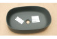 Washbasin 55 cm countertop black Art Ceram Cognac- sanitbuy.pl