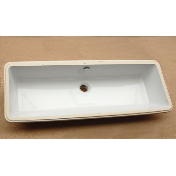 Under-countertop washbasin ArtCeram Gea 90, 90x33 cm, white- sanitbuy.pl