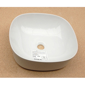 Washbasin 42 cm countertop white Art Ceram Ghost- sanitbuy.pl