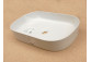 Washbasin 65x41x12.5 cm countertop white Art Ceram Ghost- sanitbuy.pl