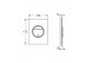 Flushing plate do WC Grohe Nova Cosmopolitan, white- sanitbuy.pl