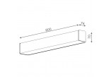 Sconce AQForm Belt square LED, white mat- sanitbuy.pl