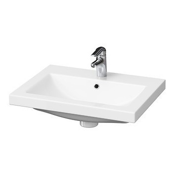 Vanity washbasin Cerasnit Como 60x45cm, white- sanitbuy.pl