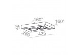 Sconce AQForm Cadva 111x1 QRLED, white mat- sanitbuy.pl